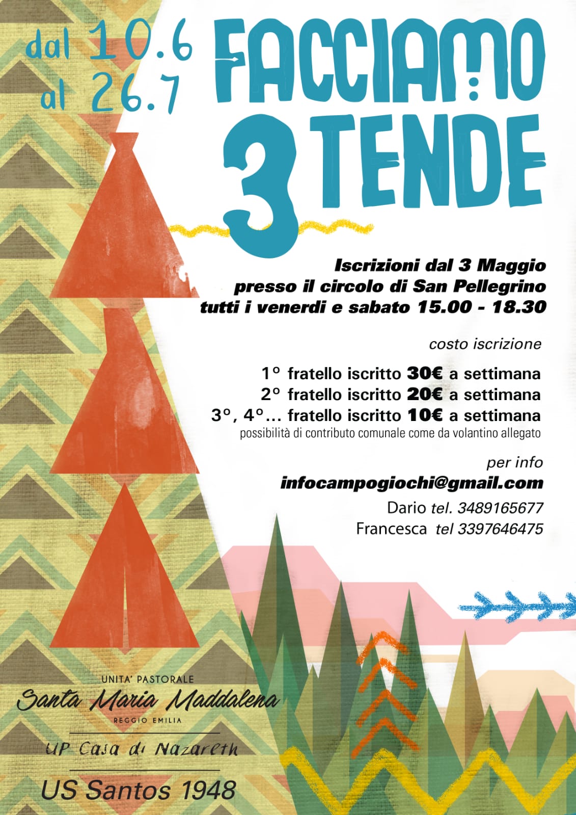 Campo Giochi 2019 – Facciamo Tre Tende –