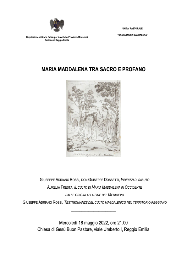 Maria Maddalena tra sacro e profano